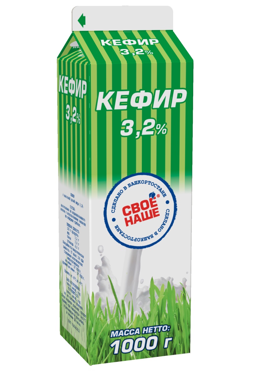 

Кефир Свое Наше 3,2% 1 л