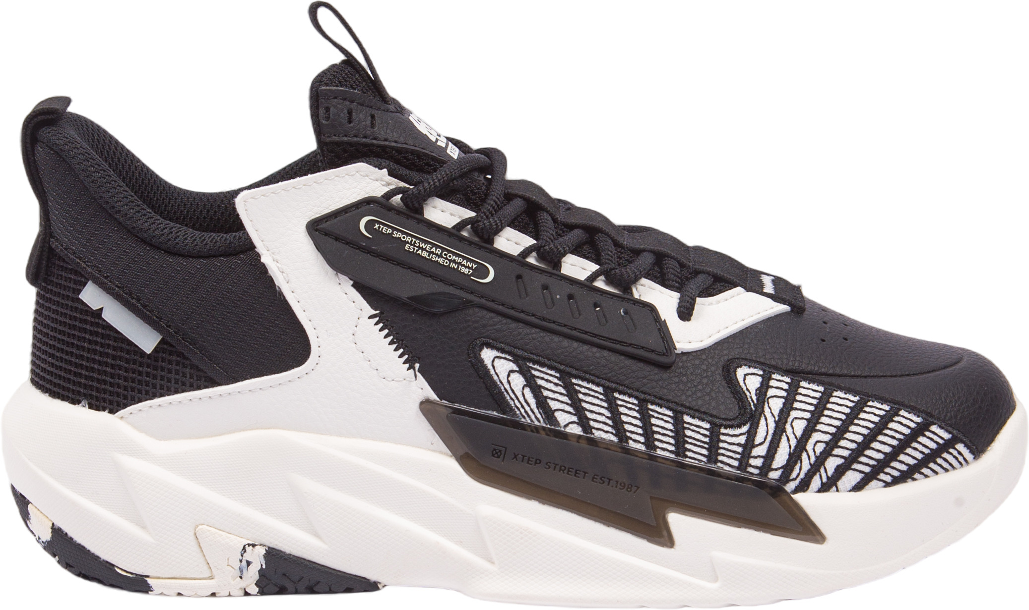 Кроссовки женские XTEP Street Street Shoes Series Sports Life черные 39 EU