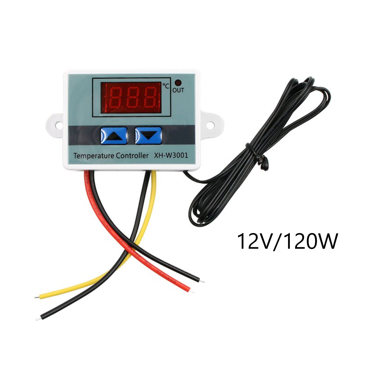 Цифровой регулятор температуры ULIKE 12V/120W XH-W3001 (X-CX01188A) фон для аквариума двухсторонний 30 х 50 см