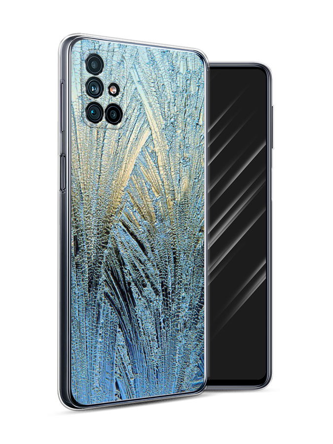 

Чехол Awog на Samsung Galaxy M31s / Самсунг M31s "Лёд", Голубой, 2101450-4
