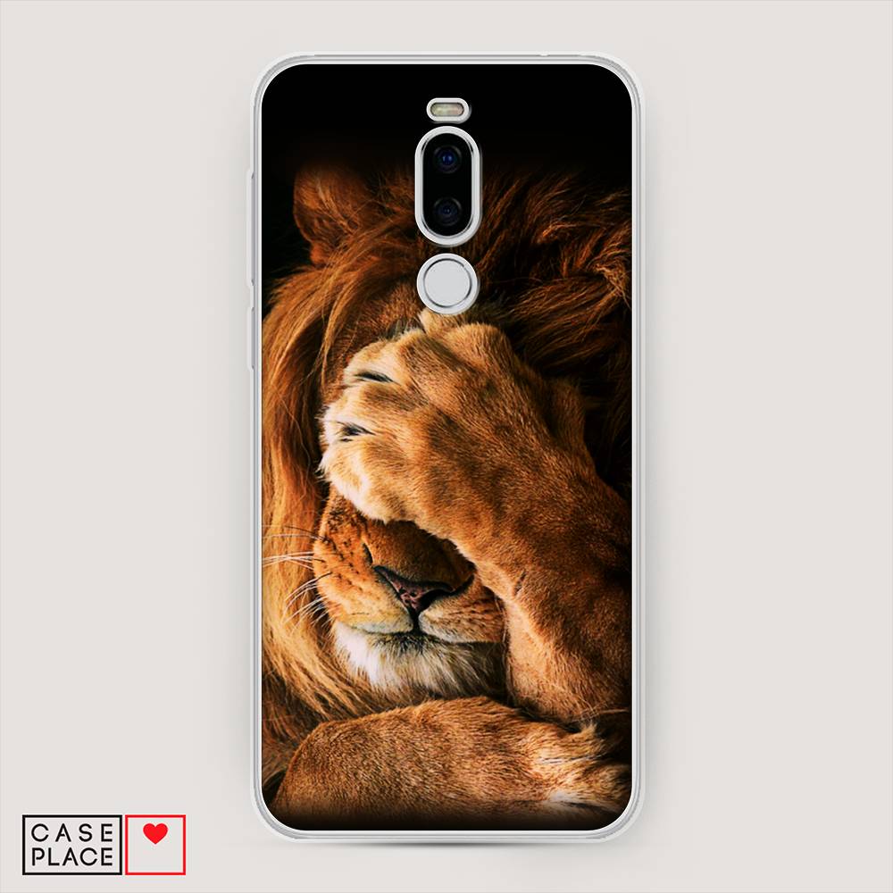 

Чехол Awog на Meizu X8 "Львиный стыд", Коричневый;черный, 72950-1