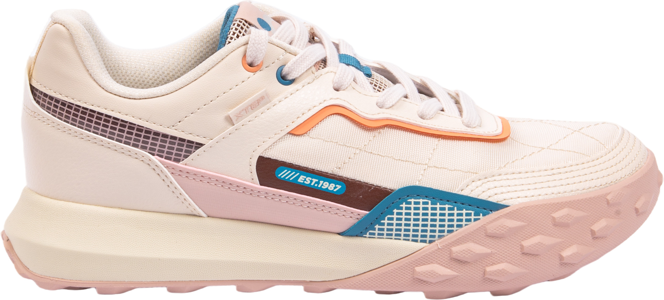 Кроссовки женские XTEP Retro 70 Series Sports Life розовые 39 EU