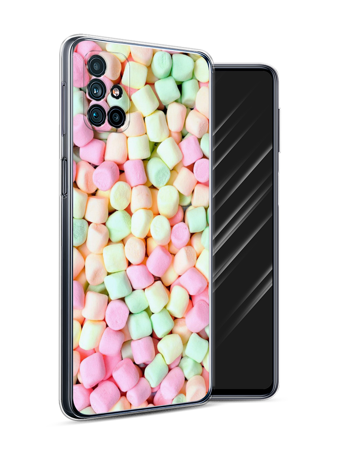 

Чехол Awog на Samsung Galaxy M31s / Самсунг M31s "Marshmallows", Зеленый;желтый;розовый, 2101450-10