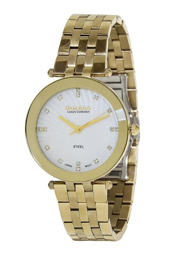Наручные часы женские Guardo S2066-2.6 белый