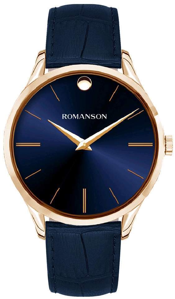 фото Наручные часы мужские romanson tl 0b06m mr(bu)