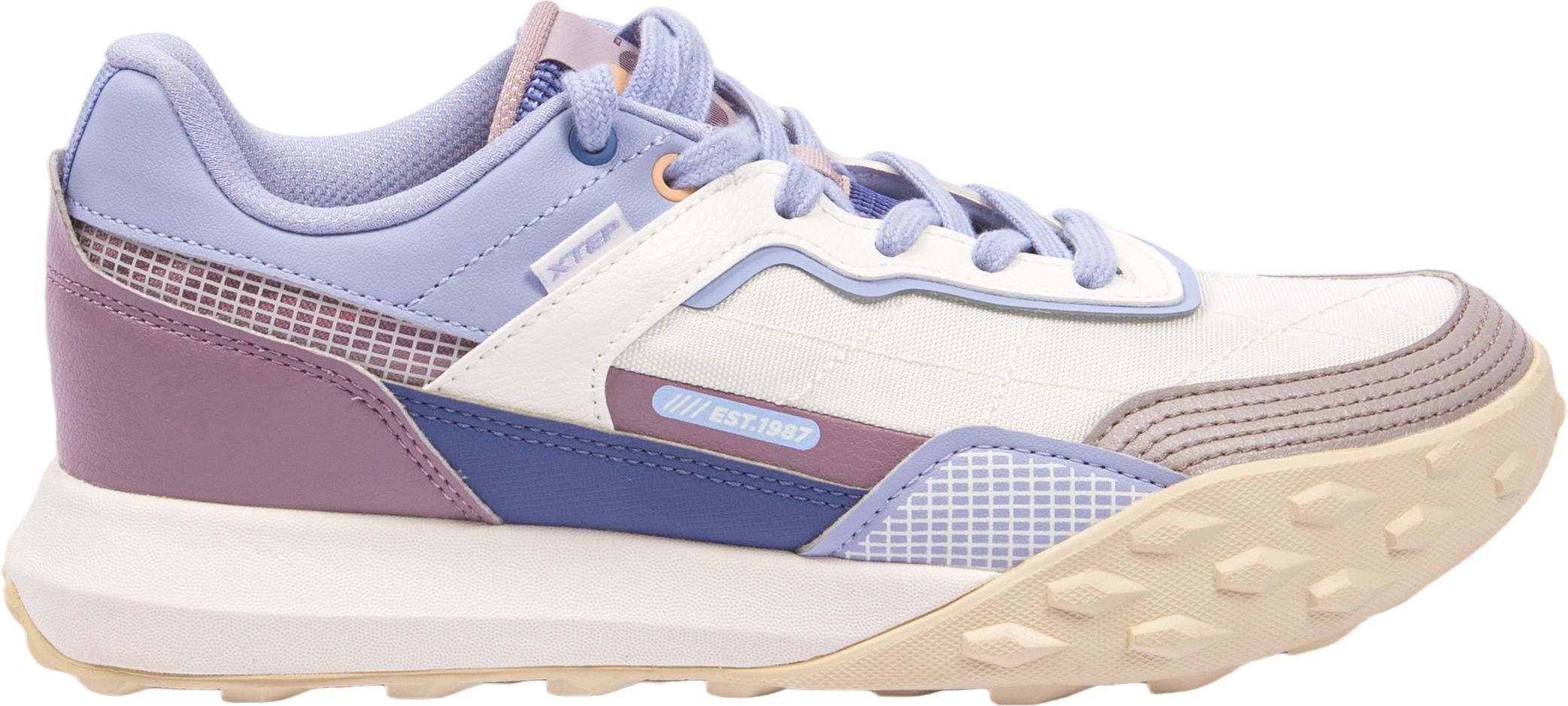 

Кроссовки женские XTEP Retro 70 Series Sports Life фиолетовые 39 EU, Фиолетовый, Retro 70 Series Sports Life