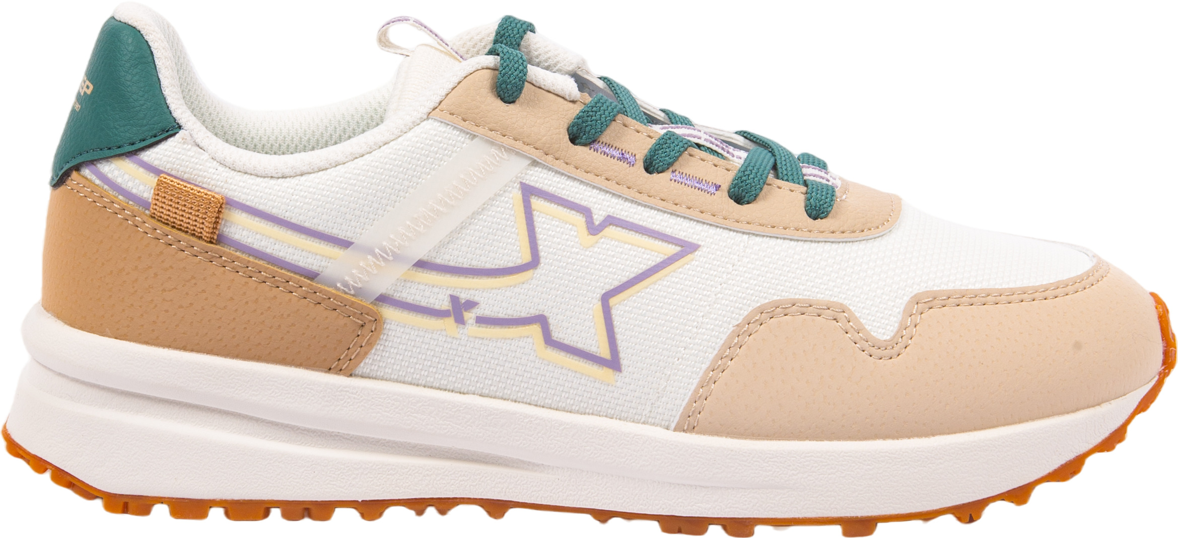 

Кроссовки женские XTEP Retro 70 Series Sports Life бежевые 35 EU, Бежевый, Retro 70 Series Sports Life