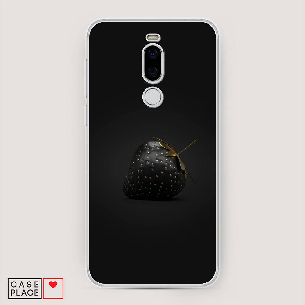 Чехол Awog  на Meizu X8 Черная клубника