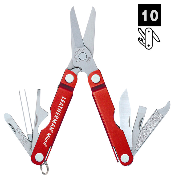 фото Мультитул leatherman micra - красный (64330181n)