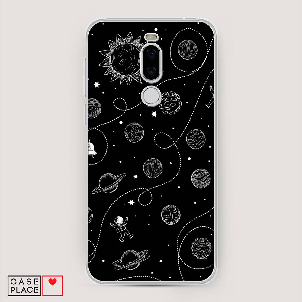 

Чехол Awog на Meizu X8 "В невесомости", Бежевый, 72950-4