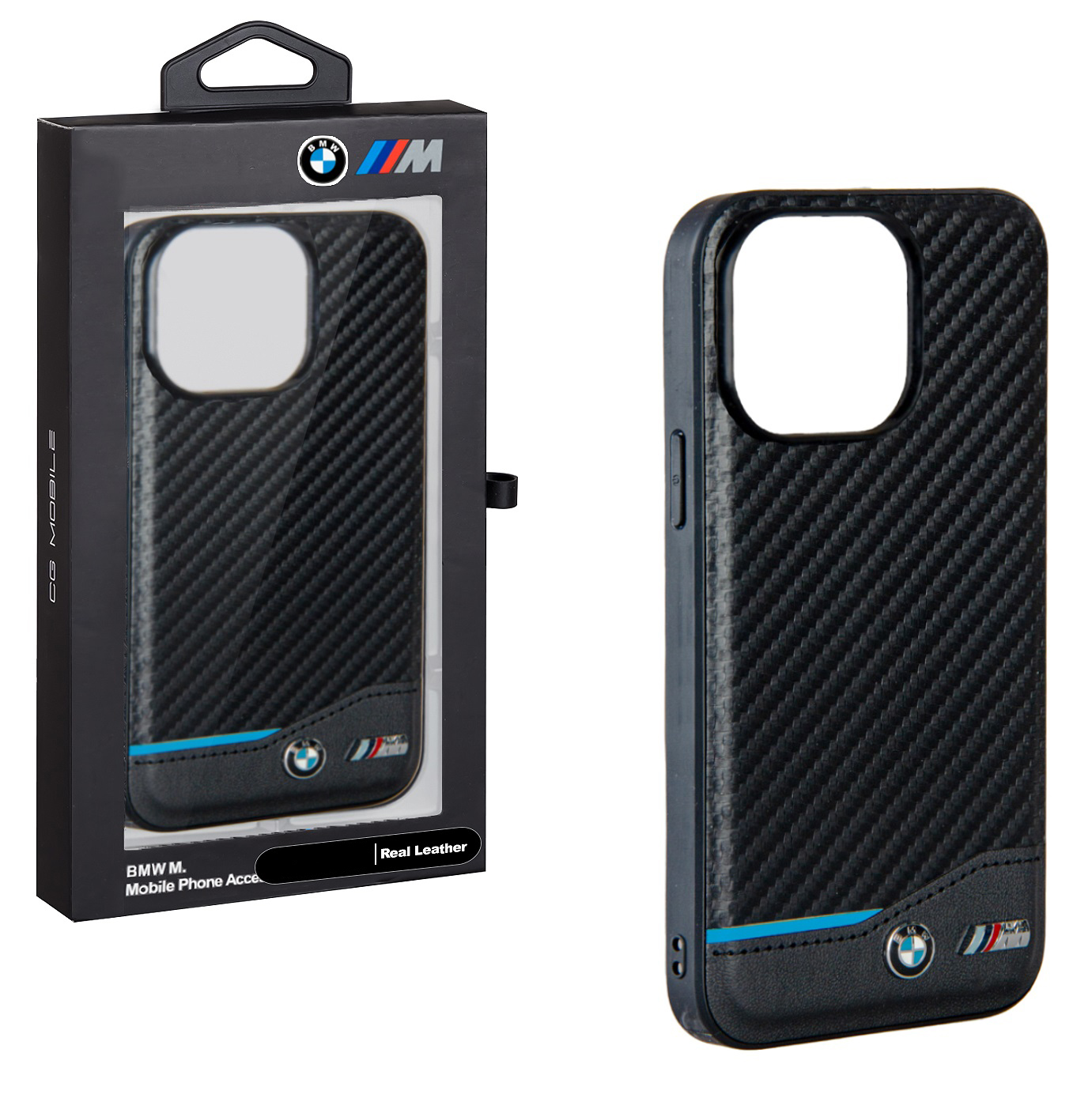 

Чехол iPhone 15 Pro Max BMW NBCK, черный (IS792466)