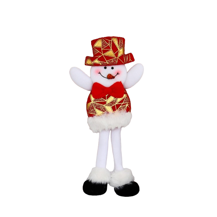 

Елочная игрушка Зимнее волшебство Снеговик в блестящем костюмчике 1 шт. разноцветный, Снеговик в блестящем костюмчике