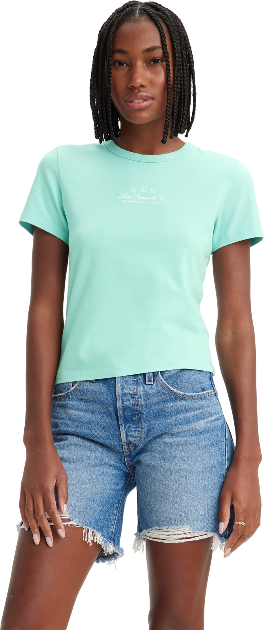

Футболка женская Levi's 17944-0022 голубая S, Голубой, 17944-0022