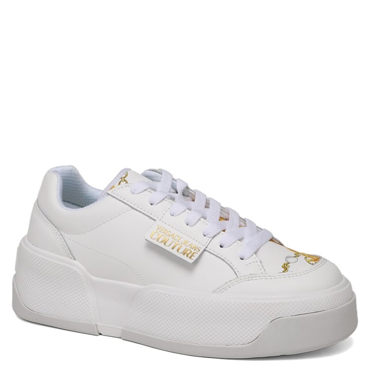 

Кеды женские Versace Jeans Couture 75VA3ST2 белые 41 EU, Белый, 75VA3ST2