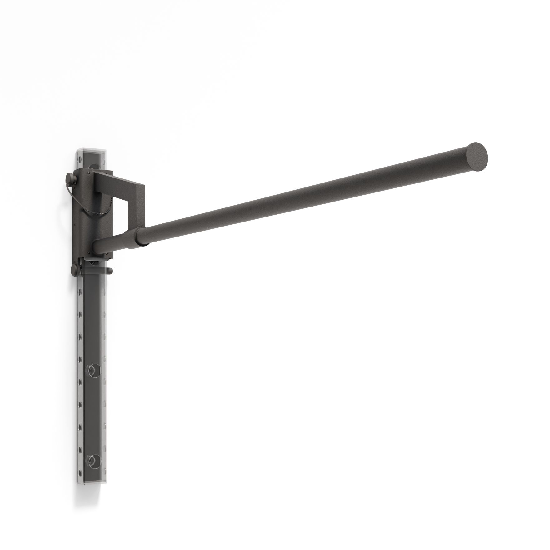 Турник МойТурник cкладной настенный на базовую шину с регулировкой высоты черный 18930₽