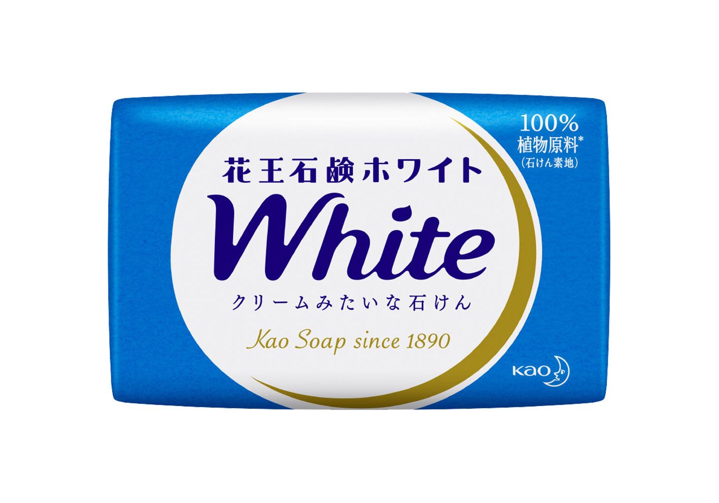 Увлажняющее крем-мыло для тела MegRhythm KAO White с ароматом белых цветов, 85г х 6шт. weleda кусковое мыло для душа с ароматом иланг иланга и ириса shower bar 75