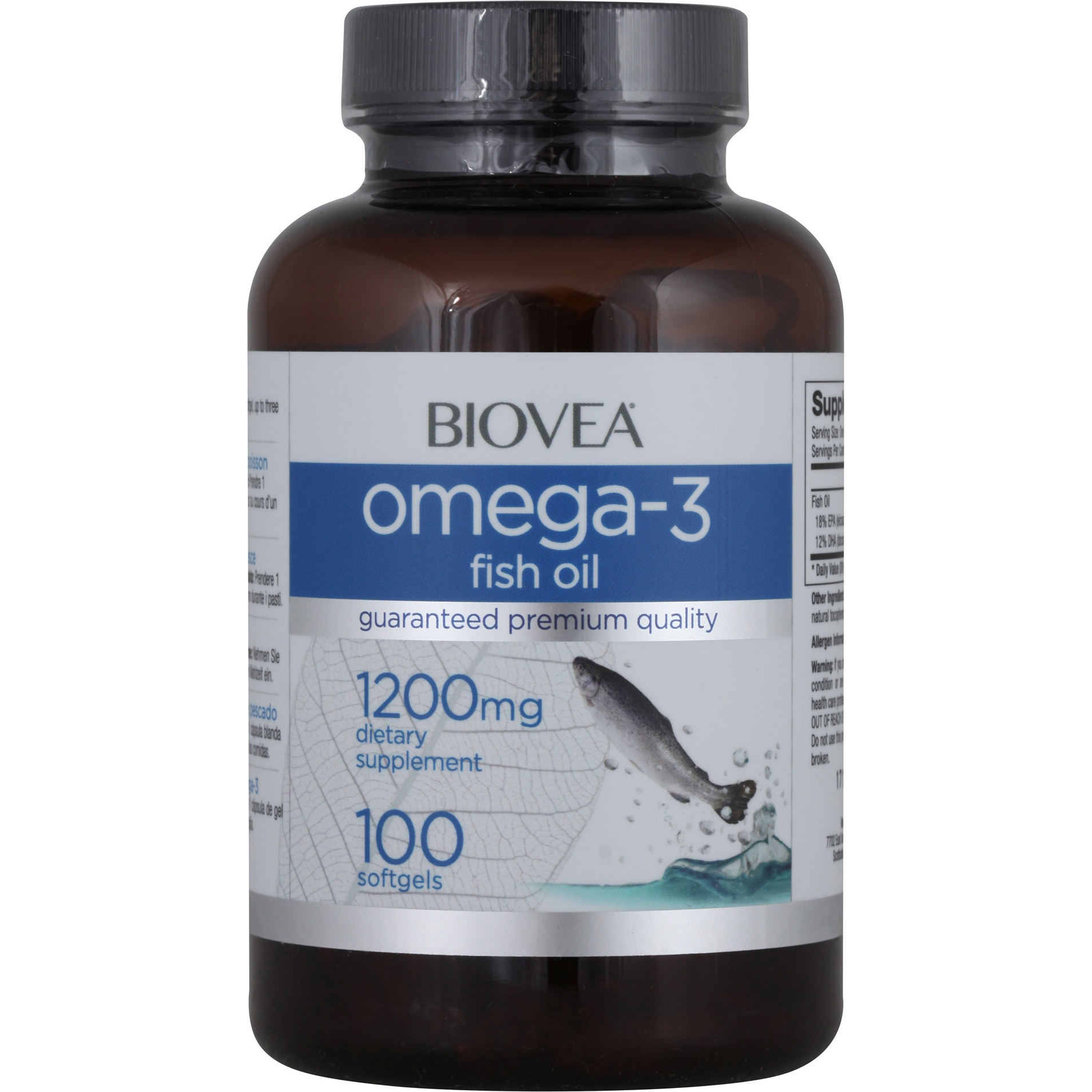 Купить Biovea Omega-3 1200mg (100 капс.)