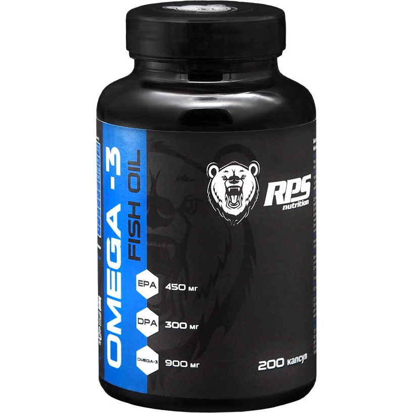 фото Rps nutrition fish oil 200 cap (200 капс)