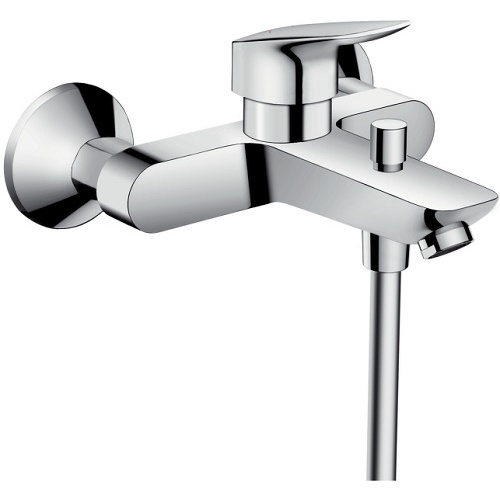 фото Смеситель для ванны hansgrohe logis 71400000 хром