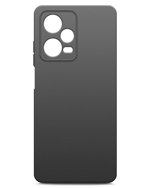 

Чехол для Xiaomi Redmi Note 12 Pro 5G силиконовый матовый черный, Xiaomi Redmi Note 12 Pro 5G