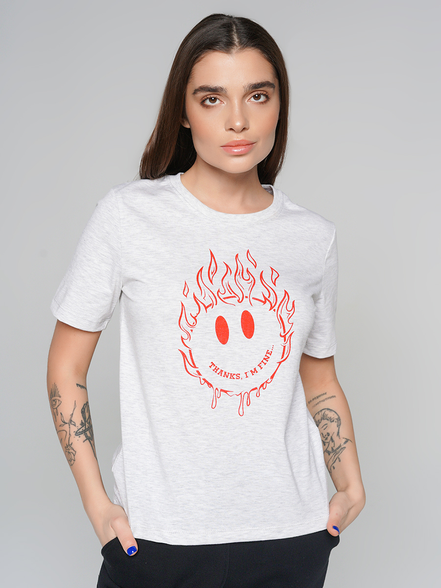 

Футболка женская ТВОЕ 85998 белая XL, 85998
