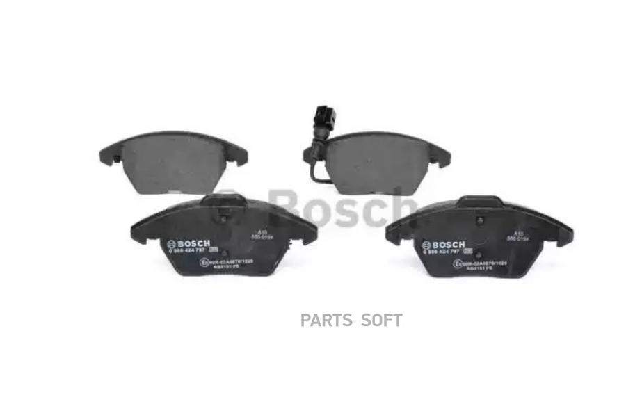

Тормозные колодки Bosch передние 986424797