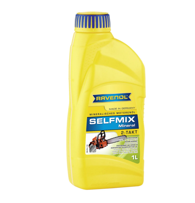 Моторное масло Ravenol минеральное Selfmix 2t 1л