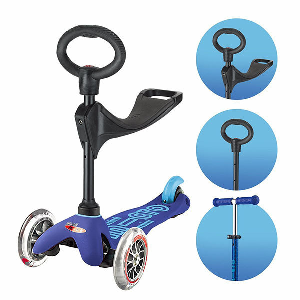 

Самокат Mini Micro 3 in 1 Deluxe (Deluxe Синий)