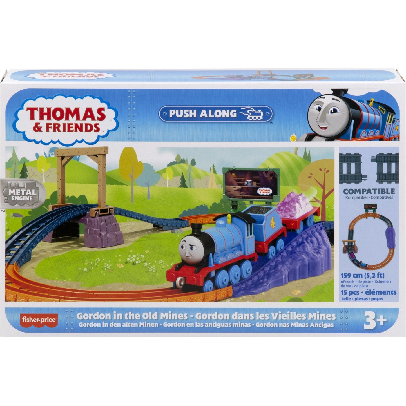 Железная дорога Thomas & Friends Gordon in the Old Mines HHV81