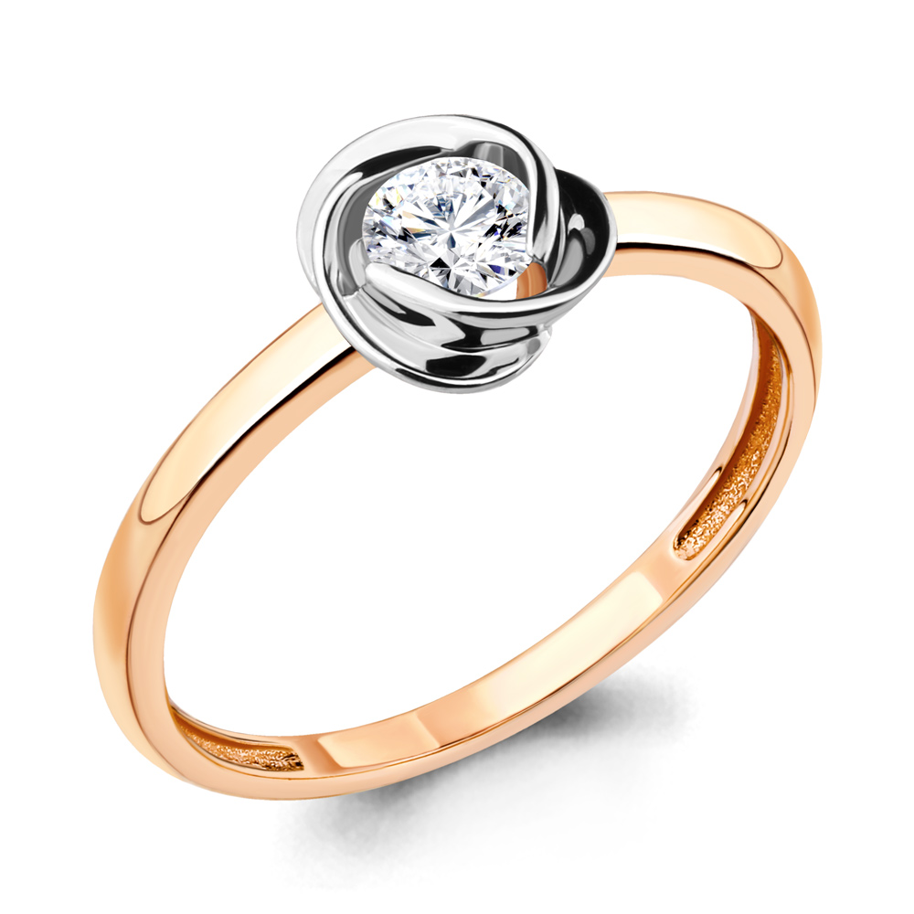 

Кольцо из красного золота с бриллиантом Aquamarine Aquamarine 962671к_585_кз р, 962671к_585_кз