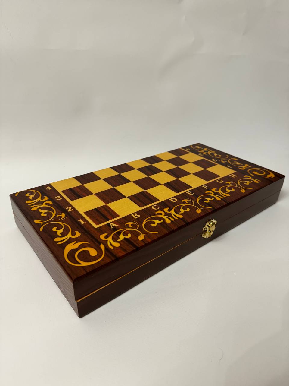 Нарды, шахматы, шашки МИР ШАХМАТ Подарочные 3 в 1 из дерева Премиум качество, 40 см