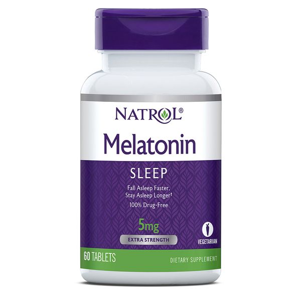 Natrol Melatonin 5 мг, 60 таб