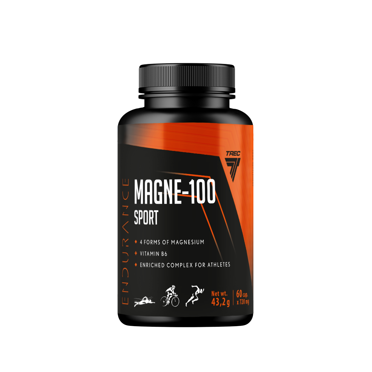 Trec Nutrition Magne 100 Sport, 60 капс