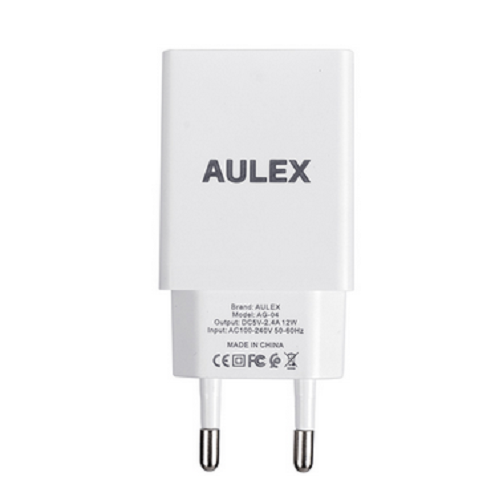 Сетевое зарядное устройство Aulex LEX5V2.4A micro usb - usb 1xUSB 2.4 А белый