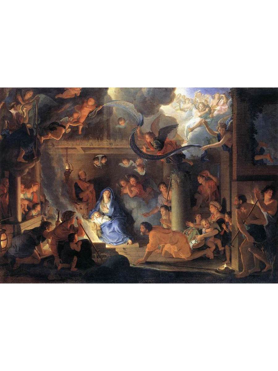 

Постер DRABS A3 Лебрен Шарль Adoration of the Shepherds