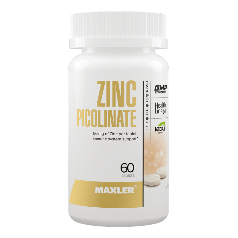 Maxler Zinc Picolinate 50 мг, 60 таб