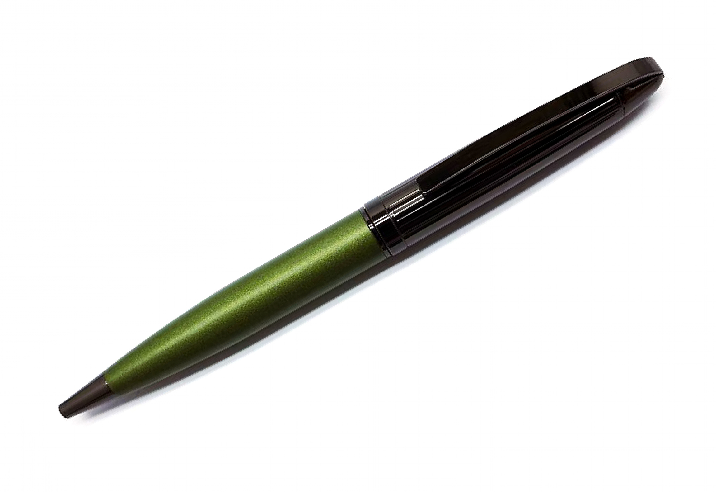 Шариковая ручка Pierre Cardin NOUVELLE PC2035BP цвет - черненая сталь и зелёный