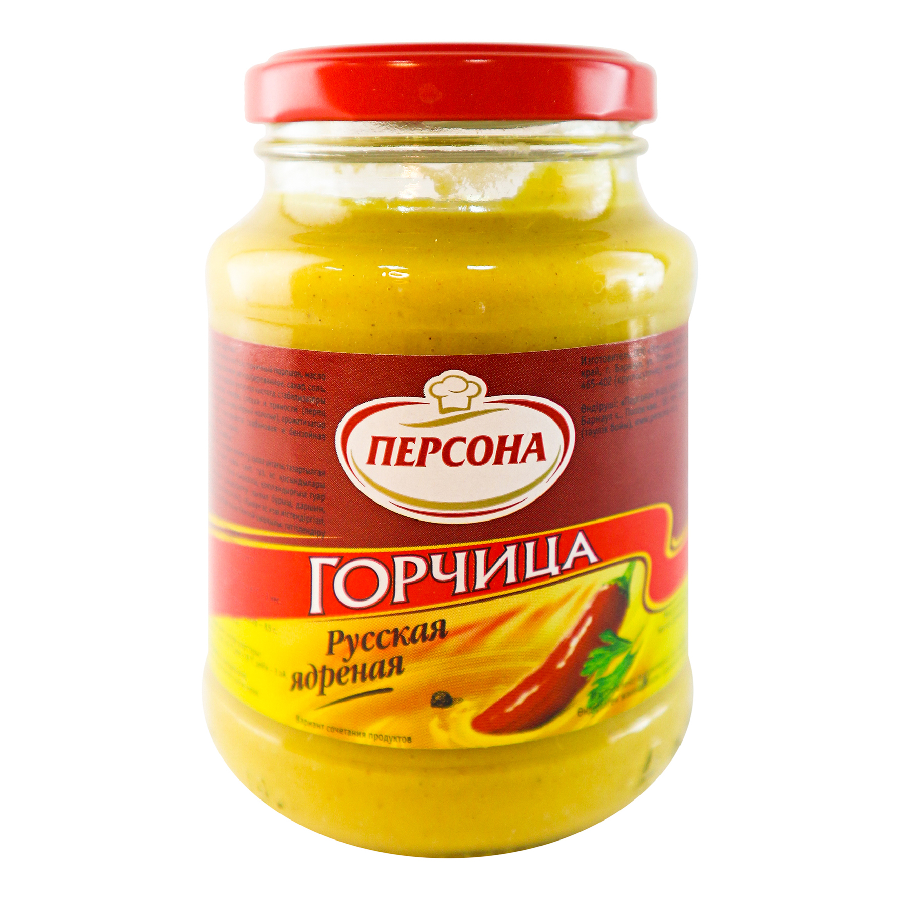 

Горчица Персона Русская ядреная 250 г