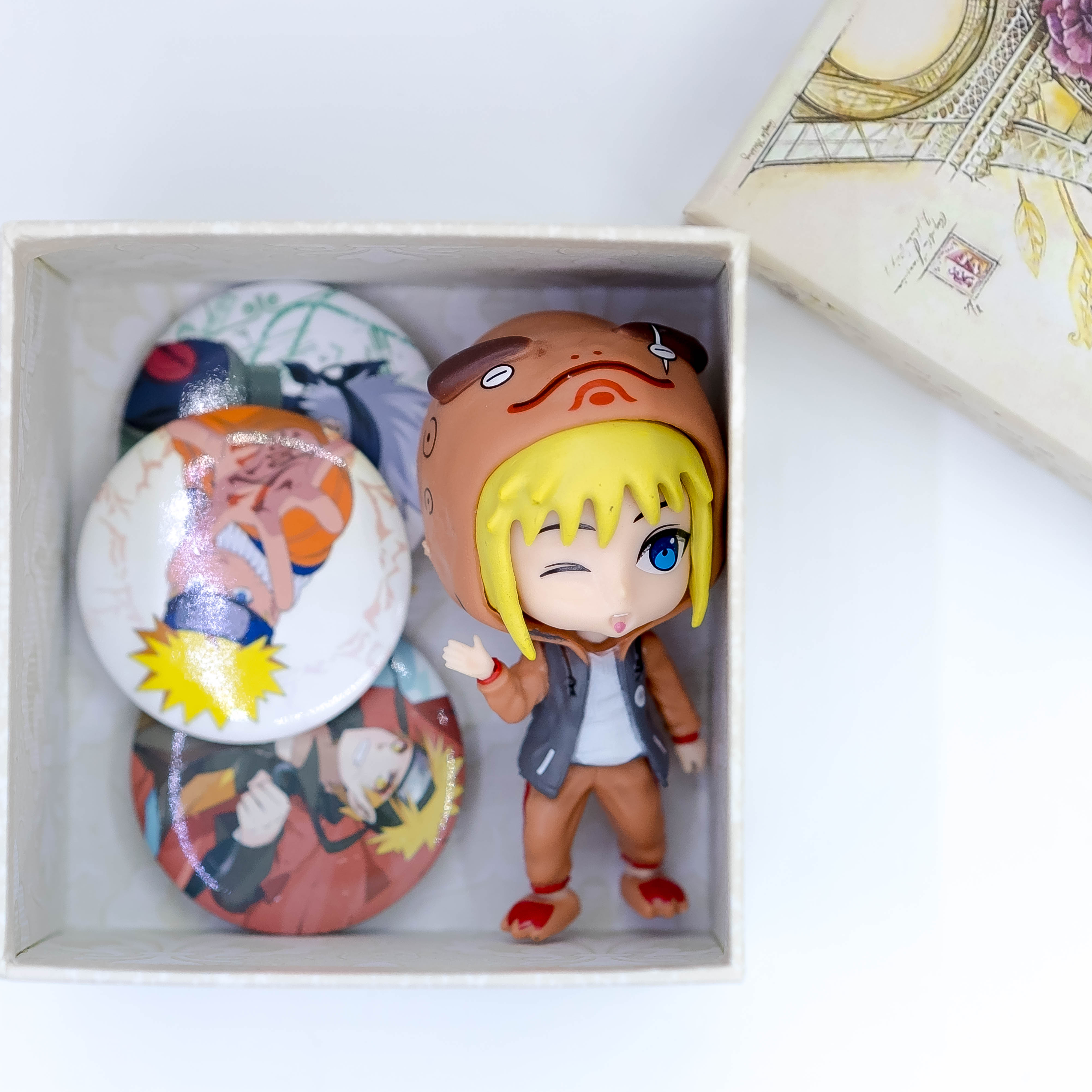 

Бокс Ассорти разноцветный Naruto 3 предмета, box
