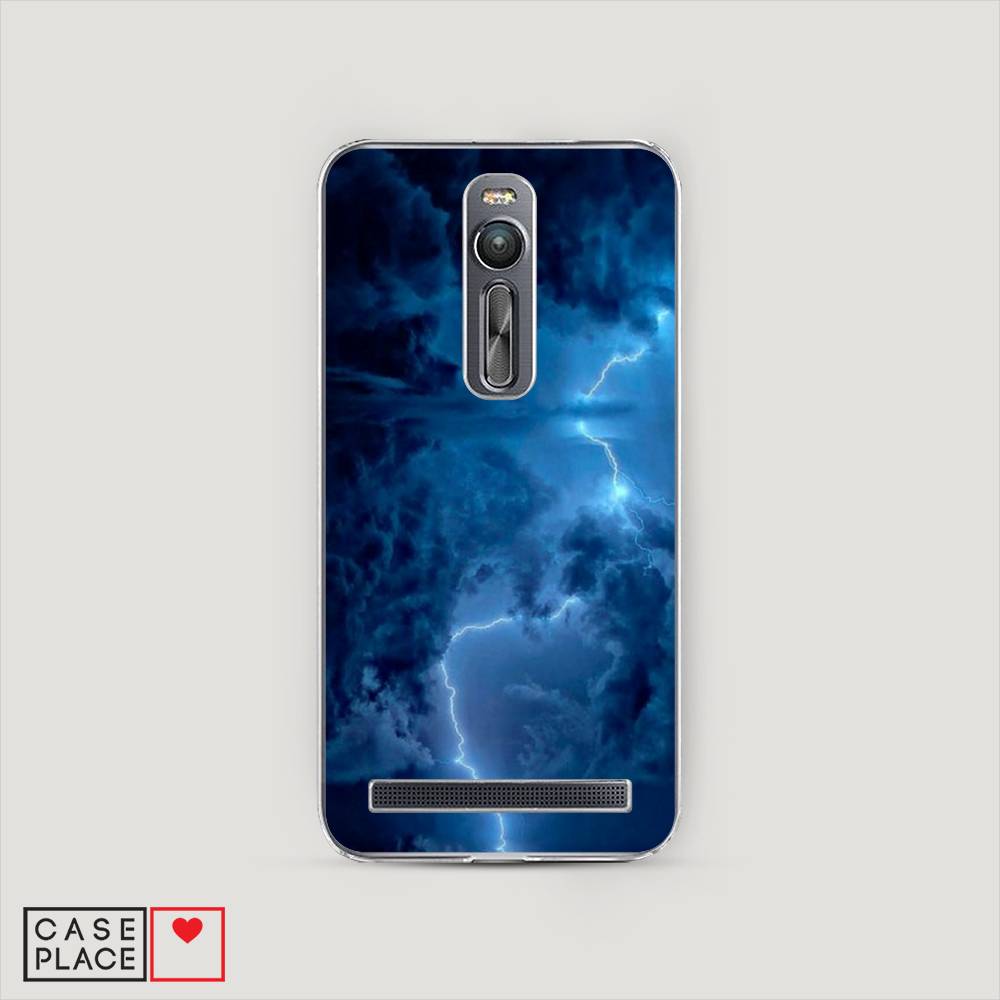 

Чехол Awog на Asus Zenfone 2 ZE550ML/ZE551ML "Молния", Синий, 40550-4