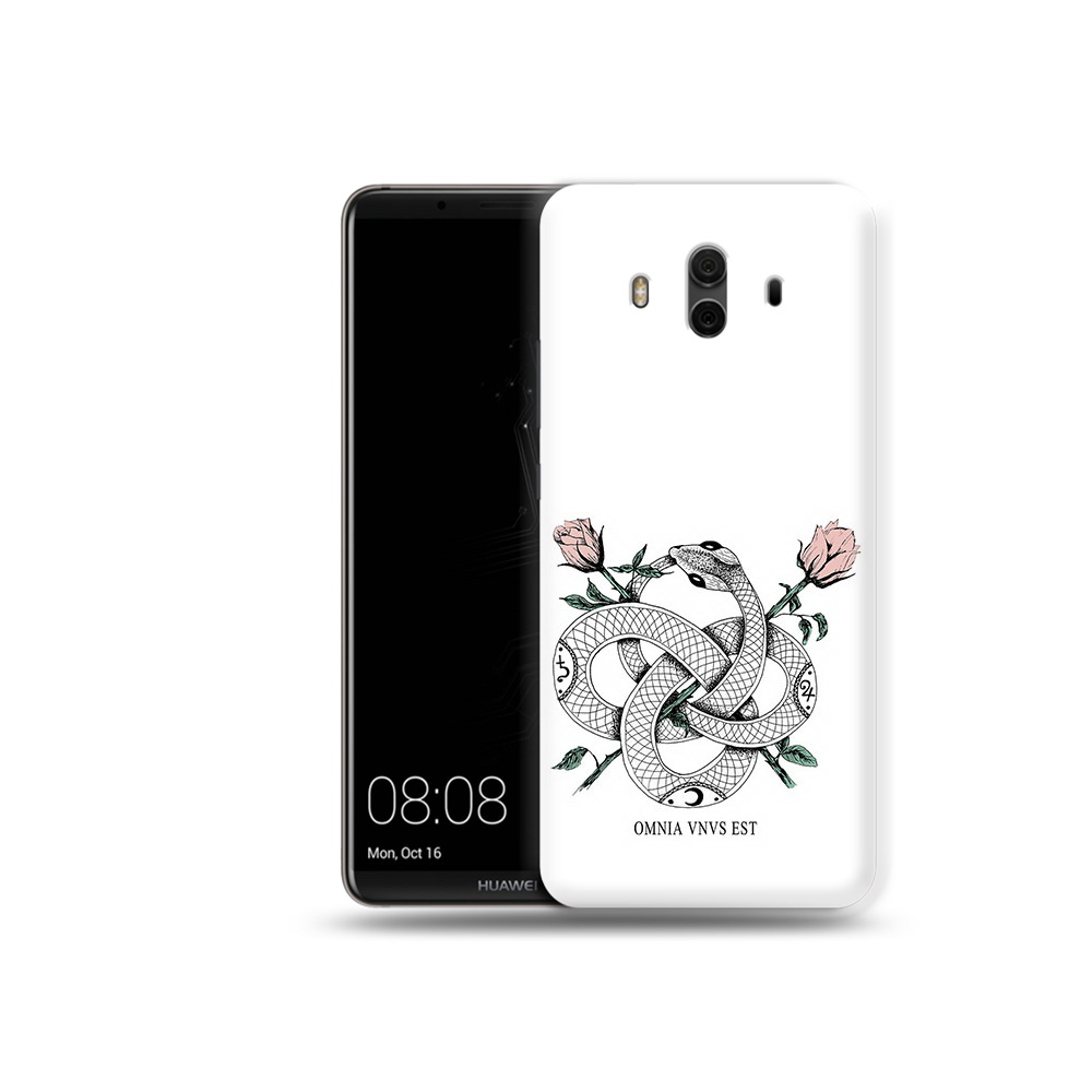 

Чехол MyPads Tocco для Huawei Mate 10 нарисованная змея абстракция (PT88364.53.502), Прозрачный, Tocco