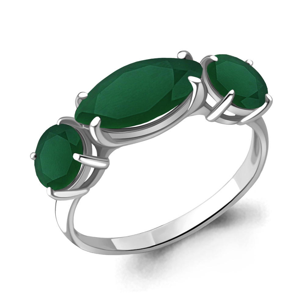 

Кольцо из серебра с агатом р. 16 Aquamarine 6559209_925_р, 6559209_925_р
