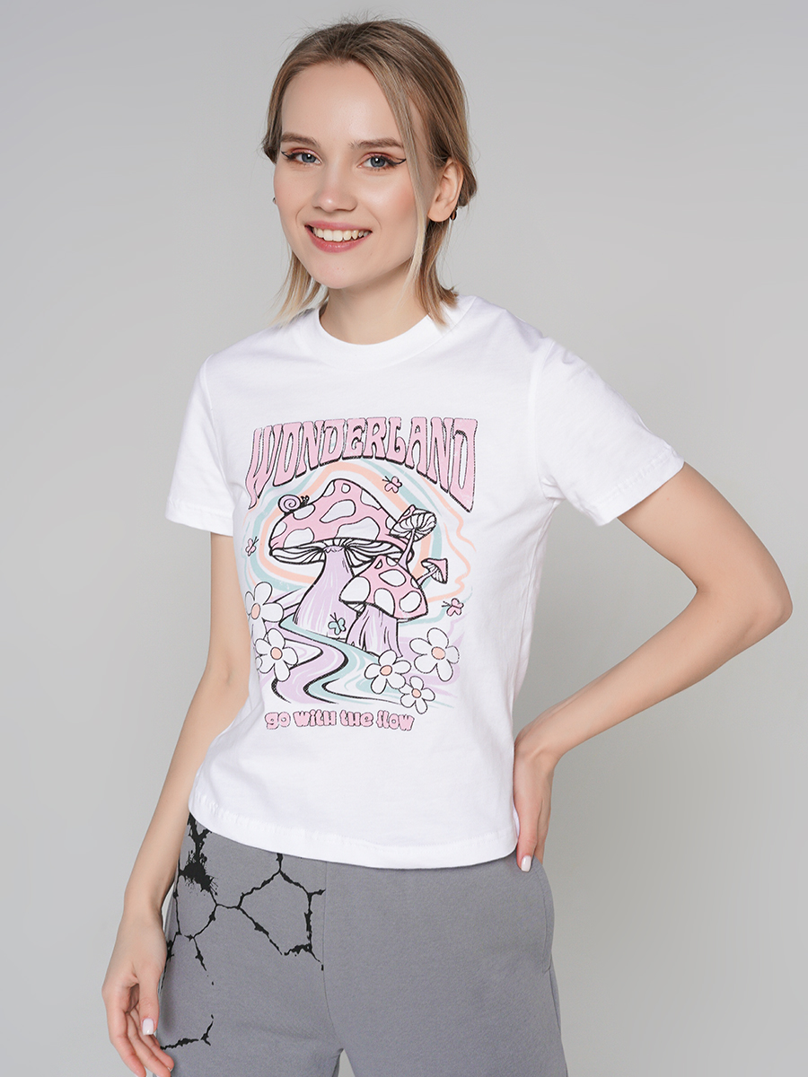 

Футболка женская ТВОЕ 86691 белая XS, 86691