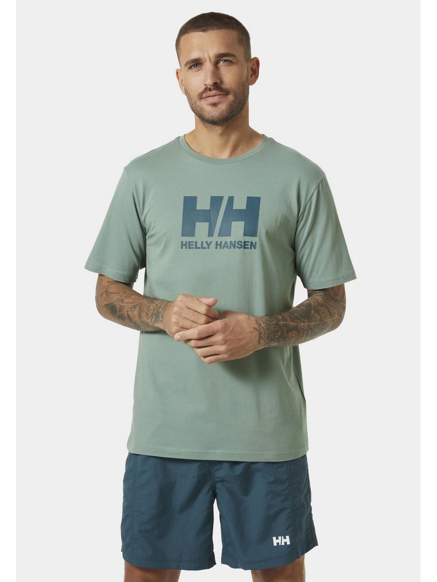 

Футболка мужская Helly Hansen HE642D00Q зеленая S, Зеленый, HE642D00Q