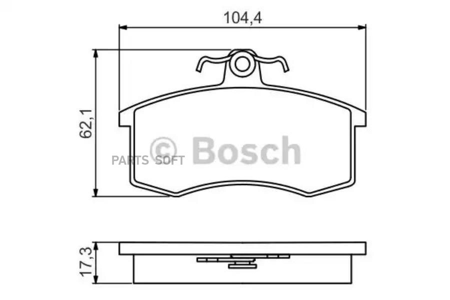 

Колодки Передние Ваз 210809 0 Bosch 0 986 495 214 Bosch арт. 0 986 495 214