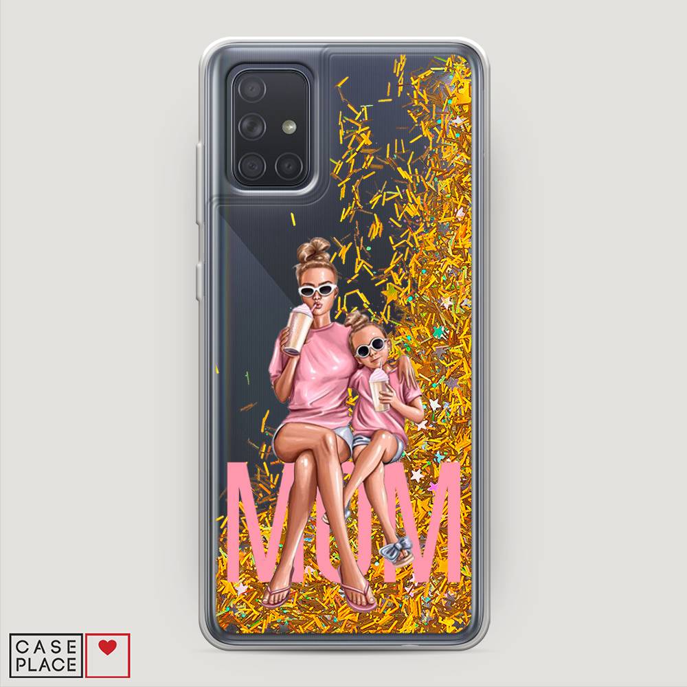 

Чехол Awog на Samsung Galaxy A71 4G "Lovely mom", Разноцветный, 29090-1