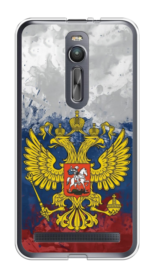 

Чехол Awog на Asus Zenfone 2 ZE550ML/ZE551ML "РФ", Белый;синий;красный, 40550-5