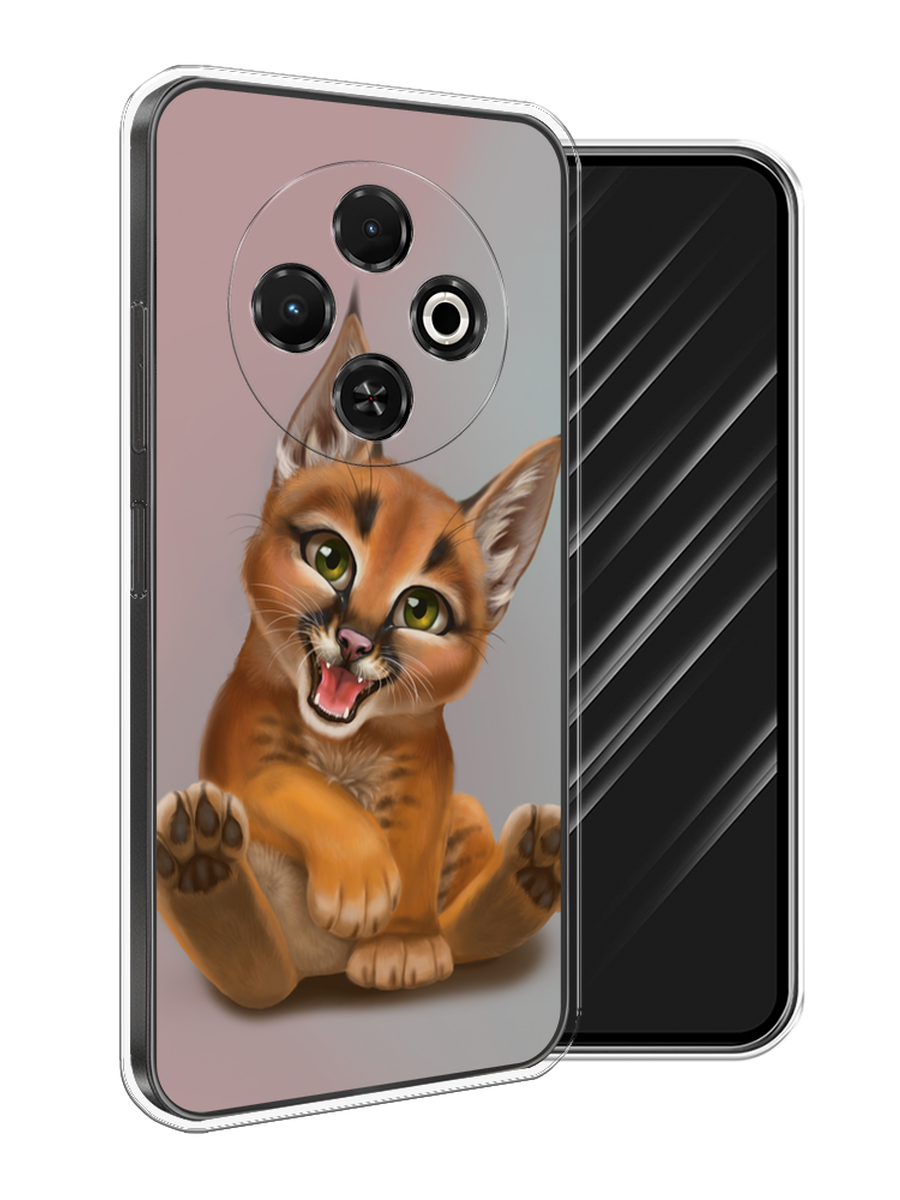 

Чехол Awog на Tecno Spark 30C "Малыш рыси", Оранжевый;серый, 309250-1