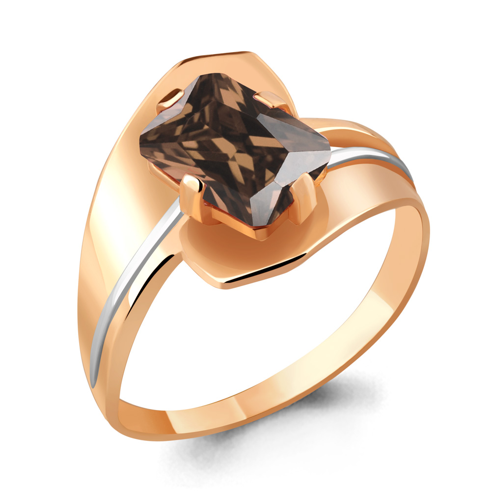 

Кольцо из серебра с кварцем р. 19,5 Aquamarine 6563001_925_з, 6563001_925_з