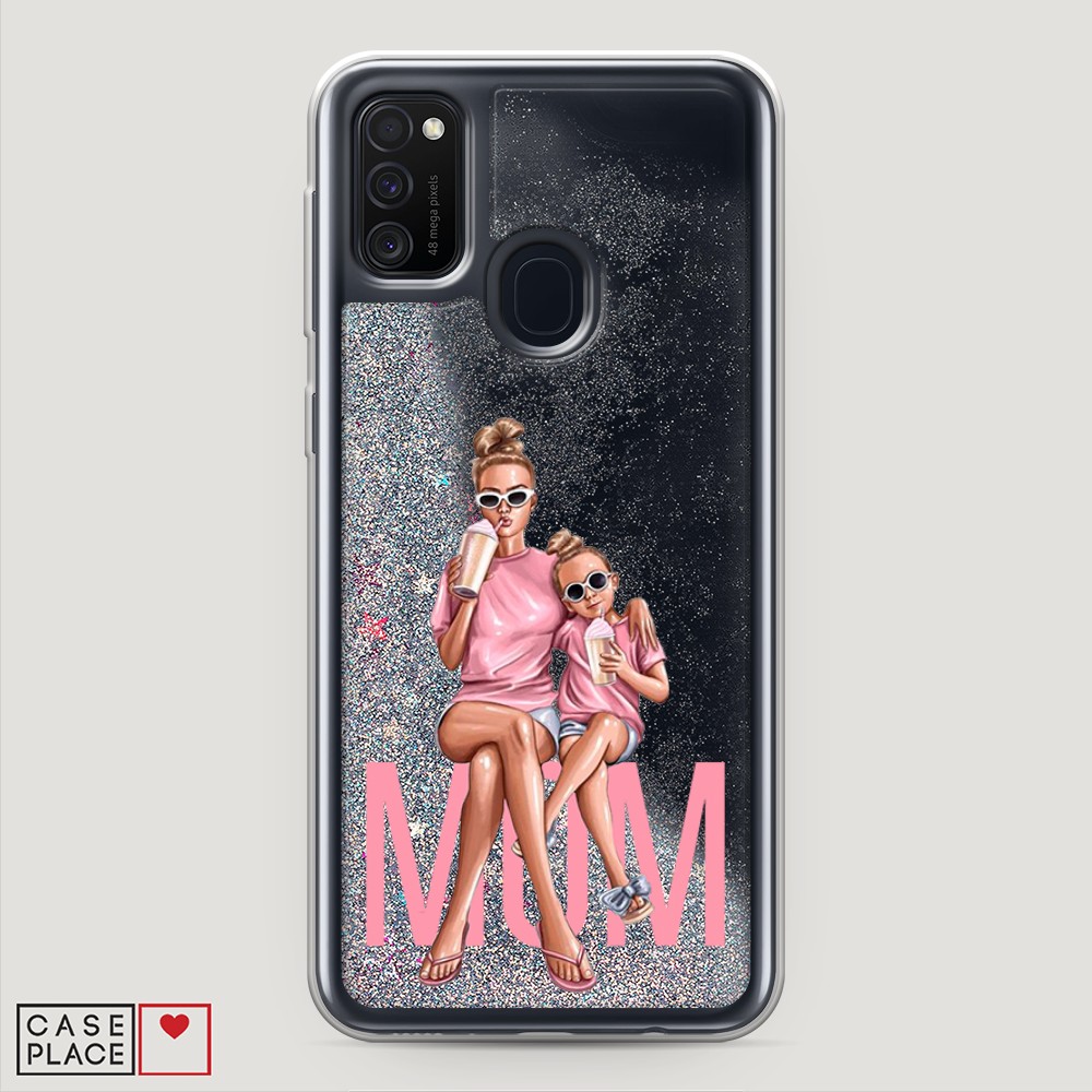 

Чехол Awog на Samsung Galaxy M21 "Lovely mom", Разноцветный, 29791-1
